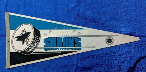 San Jose Sharks Pennants thumbnail