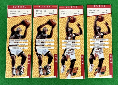 Seattle Supersonics Tickets thumbnail