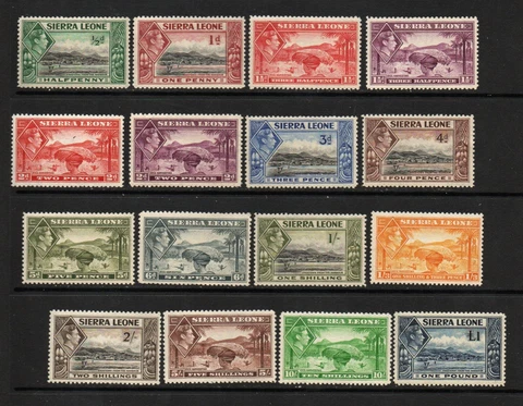 Sierra Leone Stamps (1808-1961) thumbnail