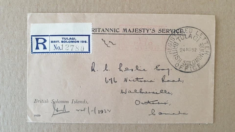 Solomon Islands Stamps (1893-1978) thumbnail