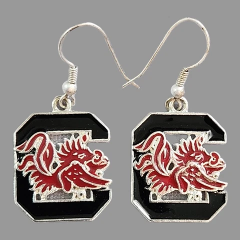 South Carolina Gamecocks Earrings thumbnail