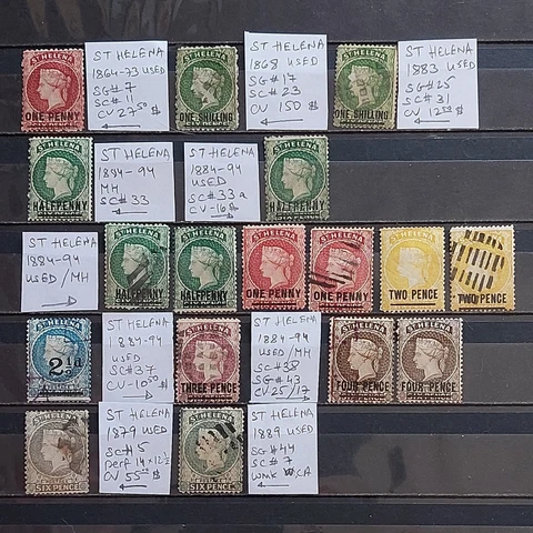 St Helena Stamps thumbnail