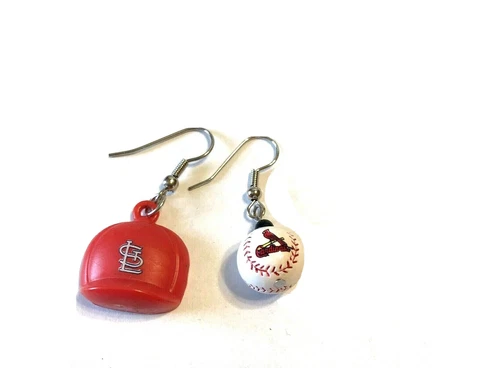 St. Louis Cardinals Earrings thumbnail