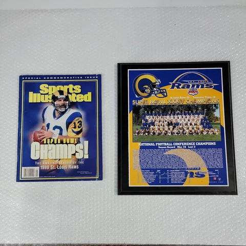 St. Louis Rams Plaques