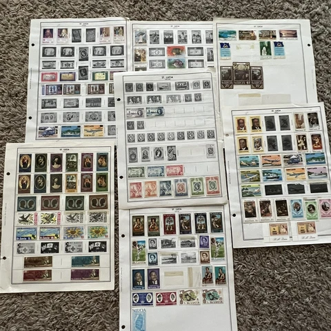 St Lucia Stamps (1814-1979) thumbnail