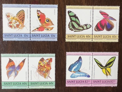 St Lucia Stamps (1979-Now) thumbnail