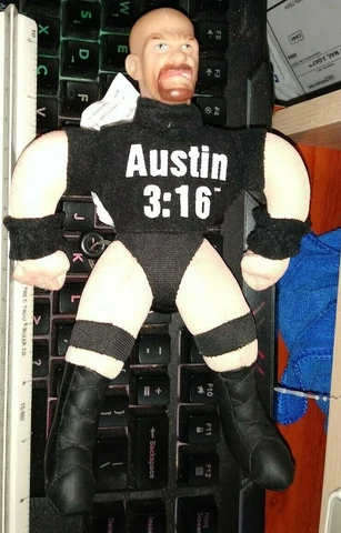 Steve Austin Plush Figures thumbnail