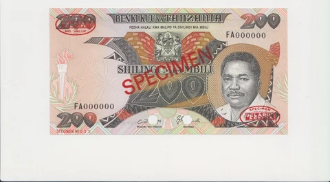 Tanzanian Paper Money thumbnail
