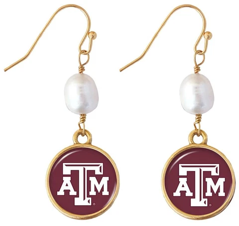 Texas A&M Aggies Earrings thumbnail