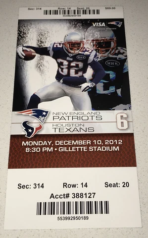 Tom Brady Tickets thumbnail