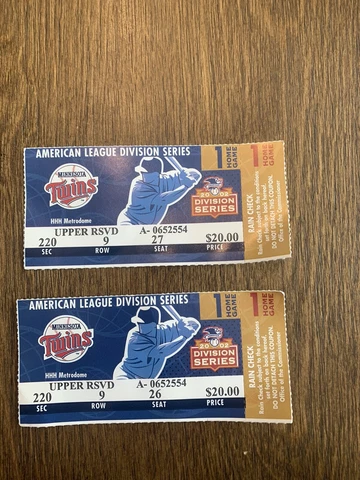 Torii Hunter Tickets thumbnail