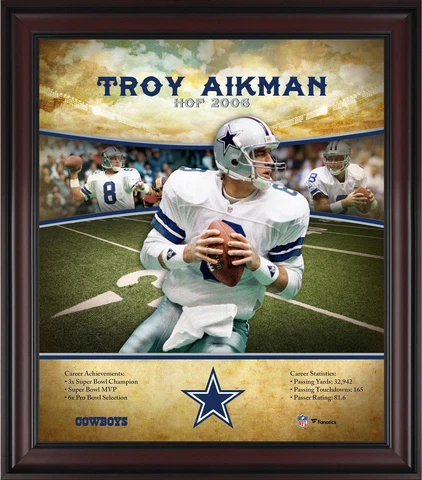 Troy Aikman Plaques