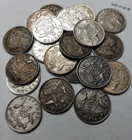 UK Sixpences