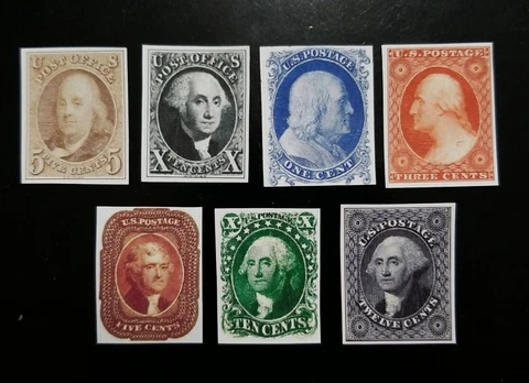 Unused US Stamps (19th Century) thumbnail