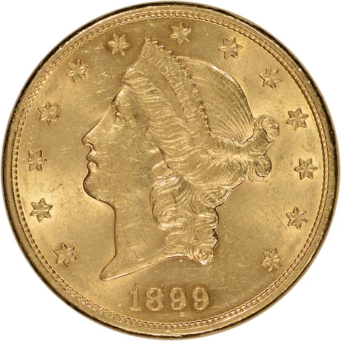 US $20 Double Eagle Gold Coins thumbnail