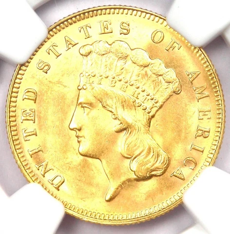 US $3 & $4 Gold Coins