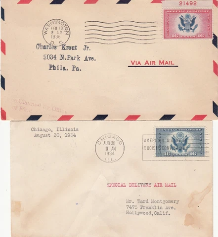 US First Day Covers (1931-1940) thumbnail