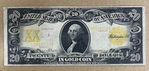 US Large Gold Certificates thumbnail
