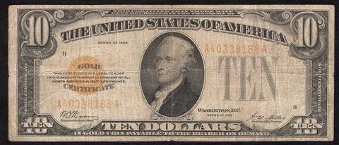 US Small Gold Certificates thumbnail