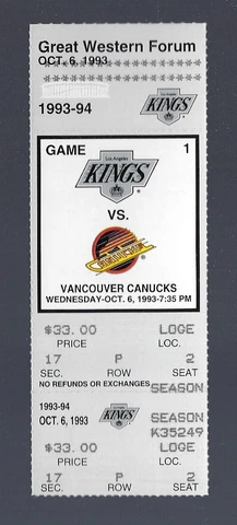 Vancouver Canucks Tickets thumbnail