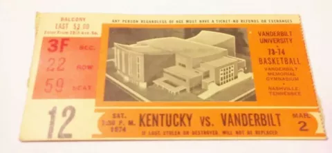 Vanderbilt Commodores Tickets thumbnail