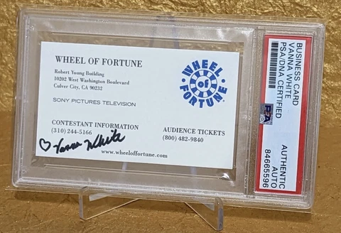 Vanna White Autographs