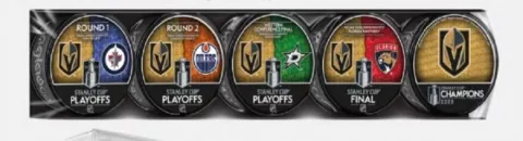 Vegas Golden Knights Pucks thumbnail