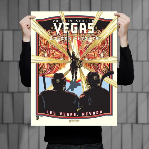 Vegas Golden Knights Serigraph Prints