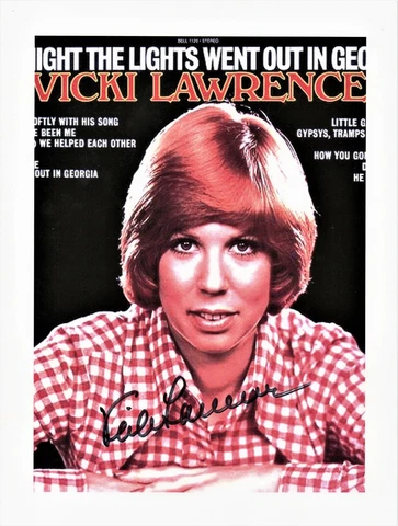 Vicki Lawrence Autographs