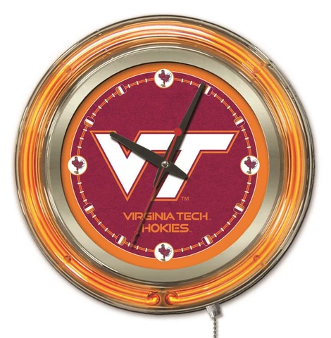 Virginia Tech Hokies Clocks