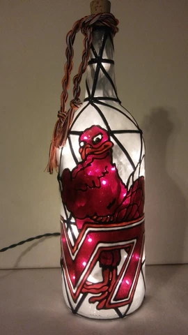 Virginia Tech Hokies Glasses