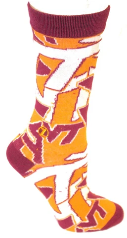 Virginia Tech Hokies Socks thumbnail