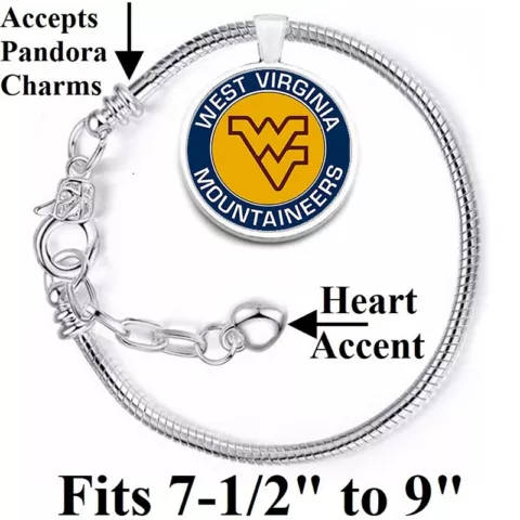 West Virginia Mountaineers Bracelets thumbnail