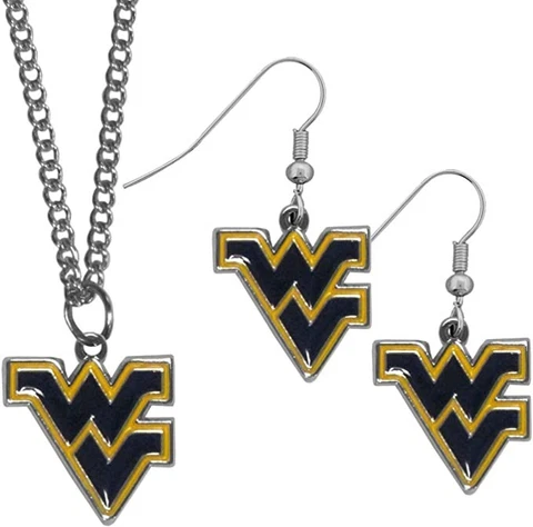 West Virginia Mountaineers Earrings thumbnail