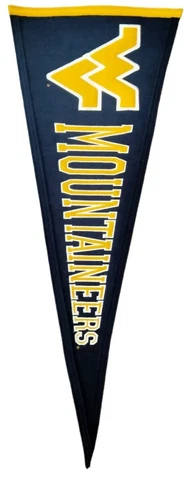 West Virginia Mountaineers Pennants thumbnail