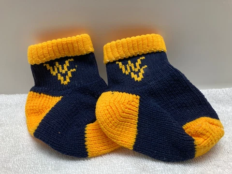 West Virginia Mountaineers Socks thumbnail