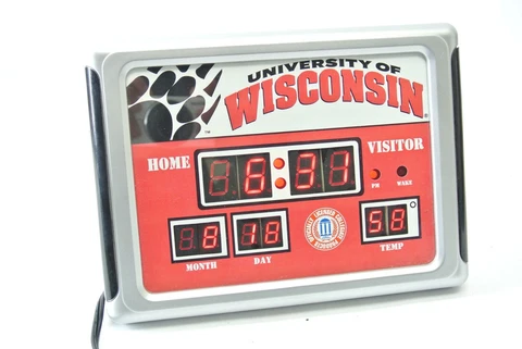 Wisconsin Badgers Clocks thumbnail