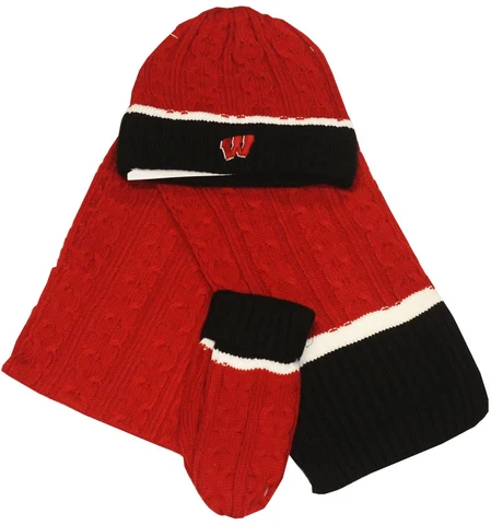 Wisconsin Badgers Gloves thumbnail