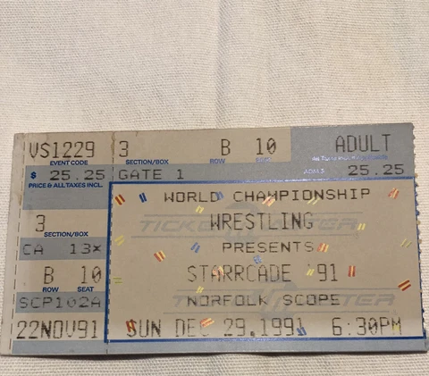 Wrestling Fan Tickets thumbnail