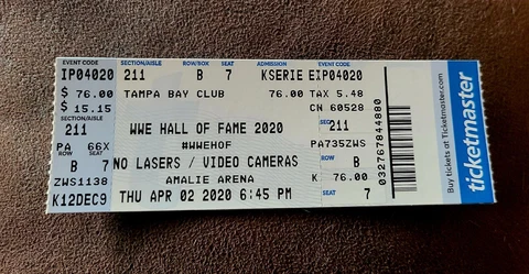 WWE Tickets thumbnail