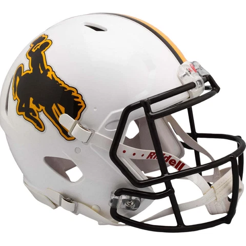 Wyoming Cowboys Helmets thumbnail